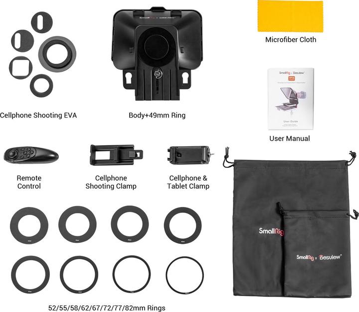 Produktbild SmallRig Teleprompter TP10 (Teleprompter)
