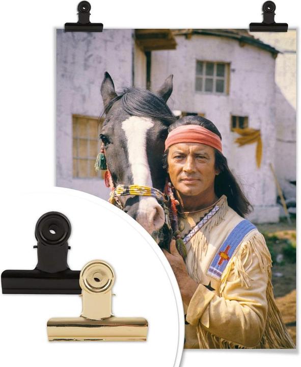 Produktbild Trenddeko Pierre Brice - Winnetou (30 x 40 cm)