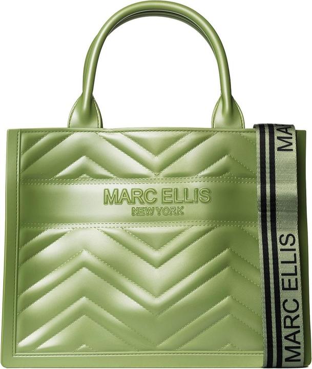 Marc Ellis Damen Handtasche - Modell Novara Ultra - 100% Gummi - 29.5 X 22.0 X 9.0 Cm