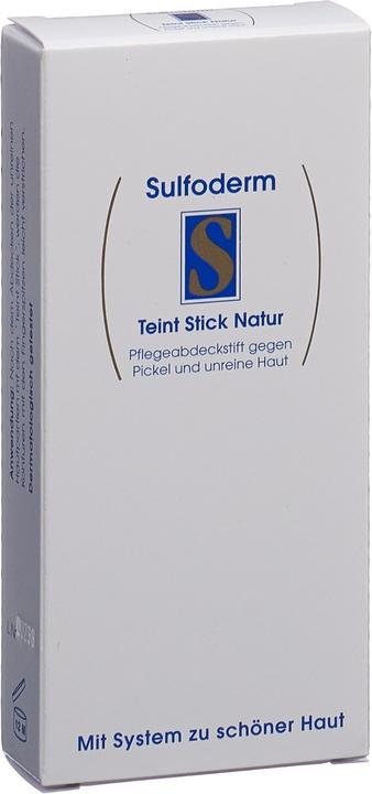 Actual product image Sulfoderm S Teint Stick Natur