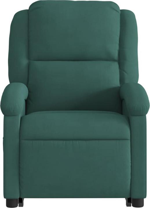 Actual product image VidaXL Massage chair with stand-up aid velvet