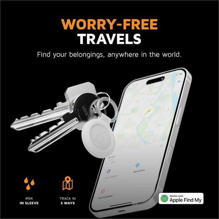 Image du produit Xtorm TravelTag 1 stück - IP64 (Apple)
