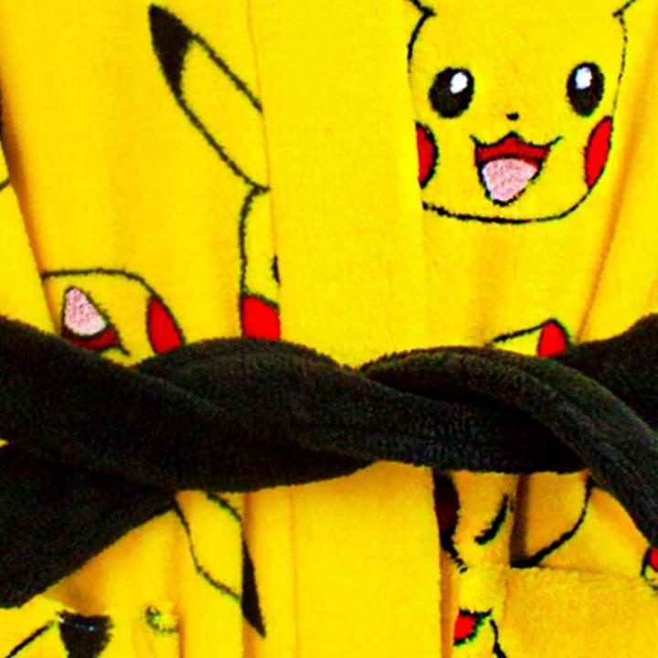 Produktbild Pokémon Childrens/Kids Pikachu Front Pocket Robe (158, 164)