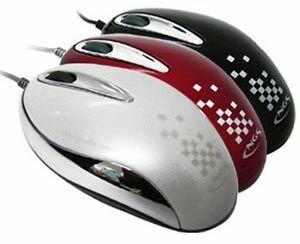 Produktbild NGS VIPER USB Desktop Maus Schwarz / Silber (Kabelgebunden)