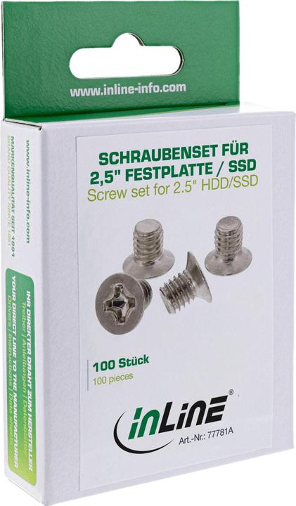 Produktbild InLine 100er Pack Schraubenset