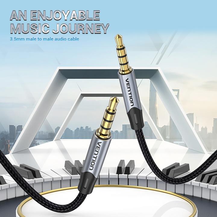 Actual product image Vention 3.5mm jack - 3.5mm jack (1 m, 3.5mm jack (AUX))