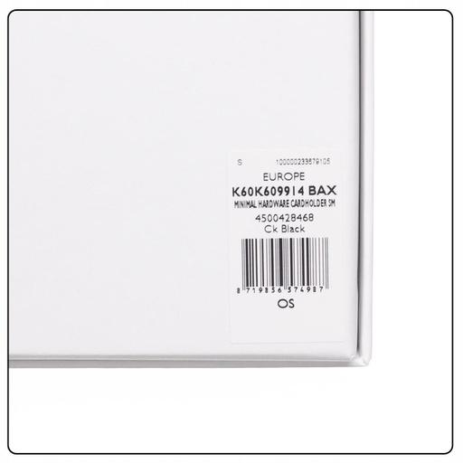 Produktbild Calvin Klein Minimal Hardware Cardholder CK Black