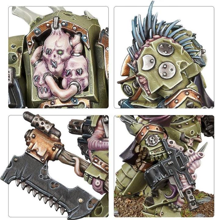 Actual product image Games Workshop Warhammer 40k - Death Guard Blightlord Terminators (Plastic)