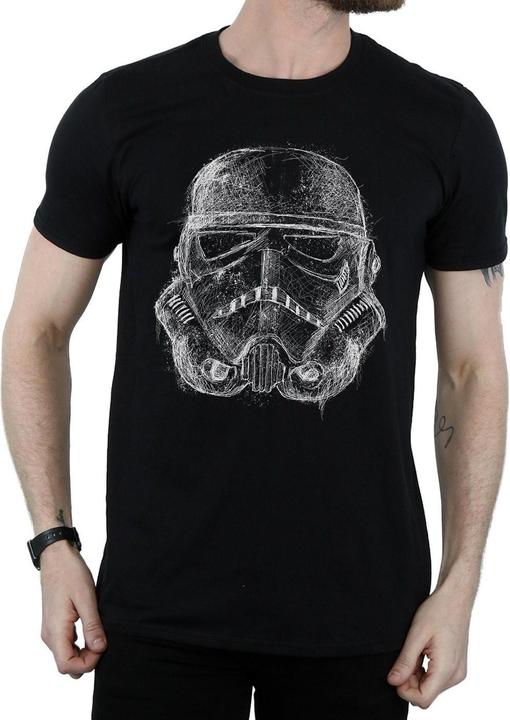 Immagine prodotto Star Wars Stormtrooper Scribble Helmet Maglietta Uomo (XL)