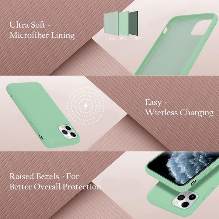 Immagine prodotto Cadorabo Copertura della cassa del silicone liquido TPU (Apple iPhone 11 Pro)