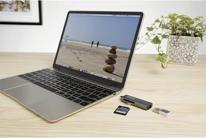 Productafbeelding PNY USB-kaartlezer (USB-C)