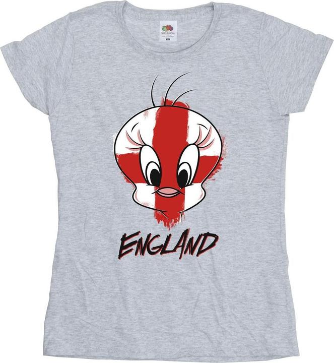 Produktbild Looney Tunes Tweety England Face TShirt (XL)