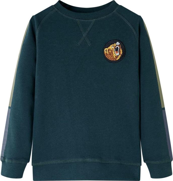 Immagine prodotto VidaXL Felpa da bambino verde muschio 104,Materiale: 80 % cotone. 20 (104)