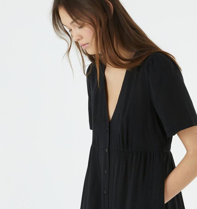 Actual product image La Redoute Collections Short dress with V-neck (38)
