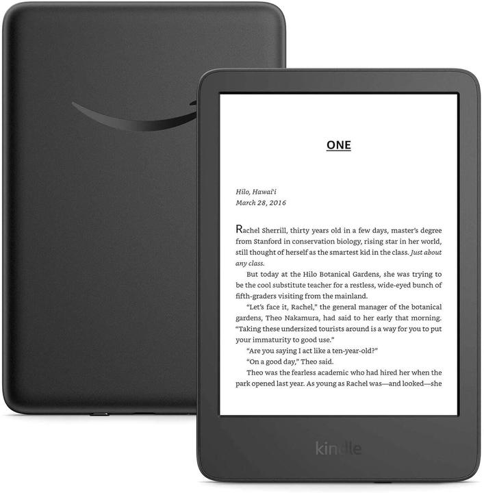 Image du produit Amazon Kindle noir w/o ads (6", 16 Go, Noir)