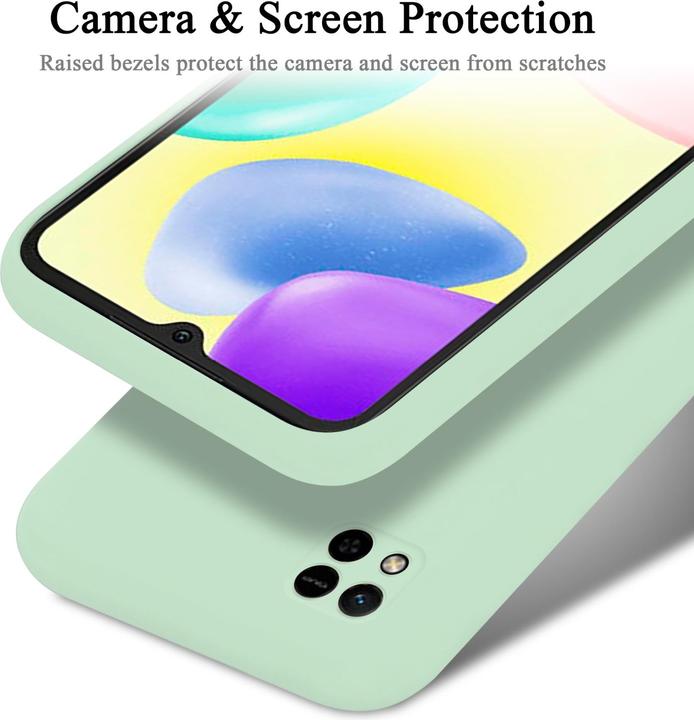 Produktbild Cadorabo TPU Liquid Silicone Case Hülle für Xiaomi RedMi 9C / RedMi 10A (Xiaomi Redmi 9C, Xiaomi Redmi 10A)