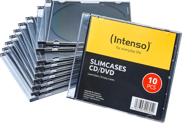 Actual product image Intenso Container CD storage (pack of 10) (CDs, Record player)