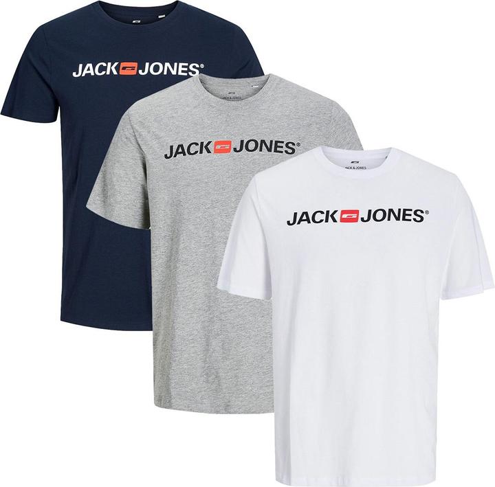 Immagine prodotto Jack & Jones 3er Pack Corp T-Shirt (M)