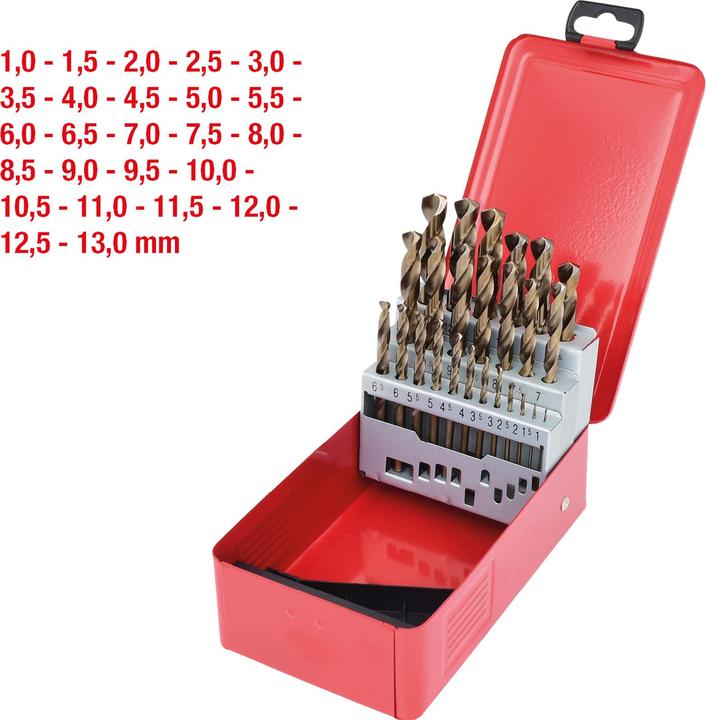 Productafbeelding KS Tools HSS-G CO 5 Draaiboorset (13,0 millimeter)