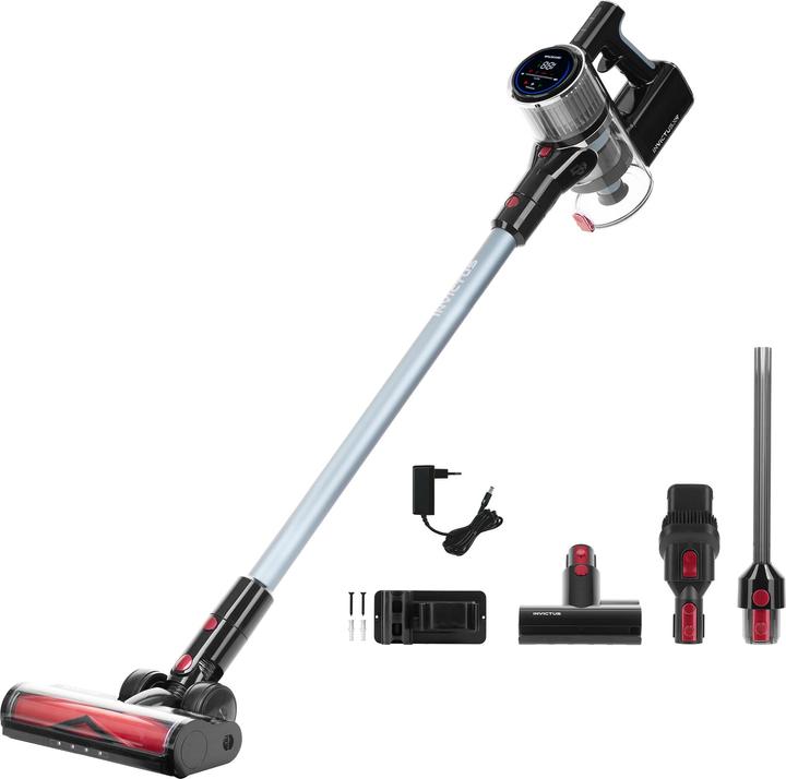 Actual product image Genius INVICTUS X9 cordless hoover, 14-piece set, facelift