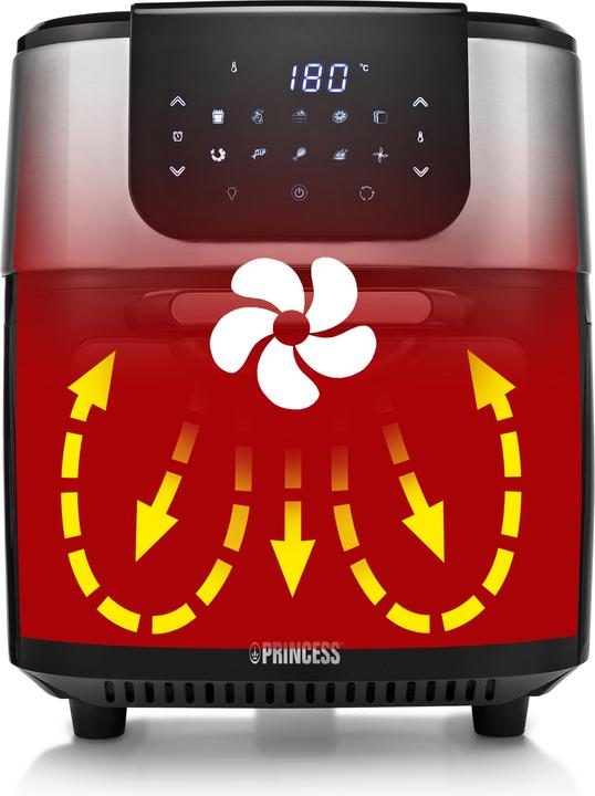 Actual product image Princess 182075 Aerofryer Oven DeLuxe - deep fryer - Inhoud 11 litre (EU plug)