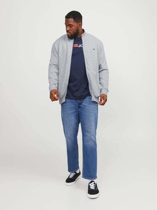 Produktbild Jack & Jones Einfarbig Plus size Sweatshirt (4XL)