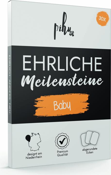 Actual product image Simon & Jan Milestones baby (German)