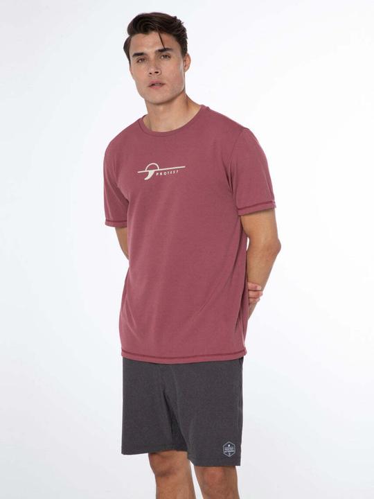Produktbild Protest Herren Rashguard Short Sleeve PRTLEGUNDI Roan Rougebordeaux S (S)