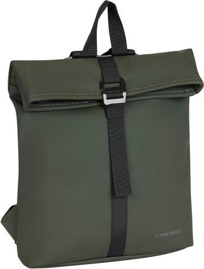 New Rebels Mart - Los Angeles Rolltop Backpack Dgreen
