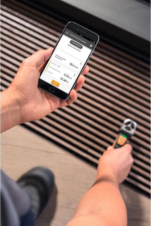 Actual product image Testo Anemometer 410i