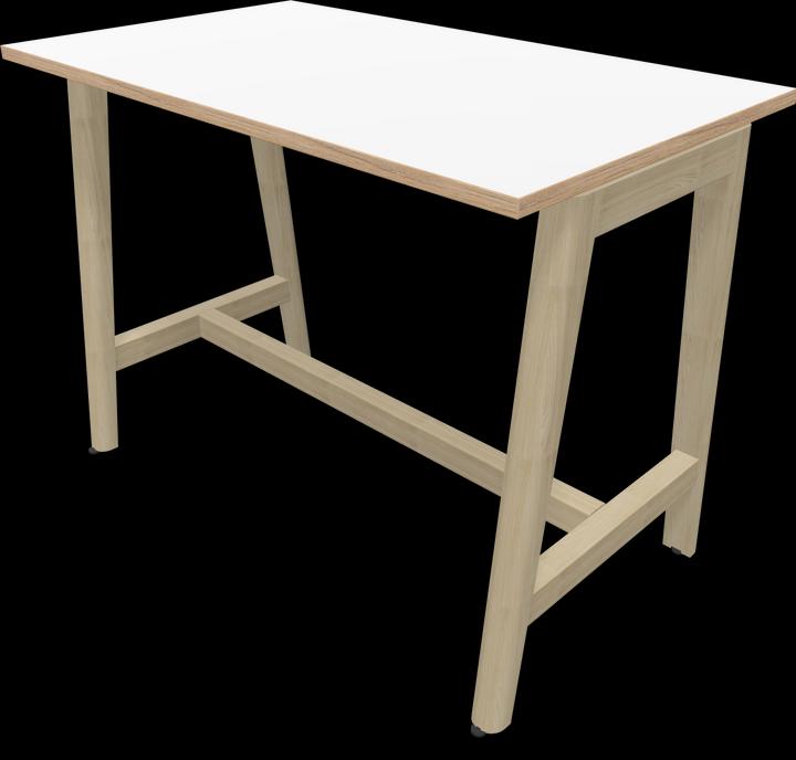 Wood | Ash natural light grey stained, White