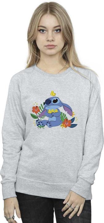 Actual product image Disney Womens/Ladies Lilo & Stitch Birds Sweatshirt (XL)