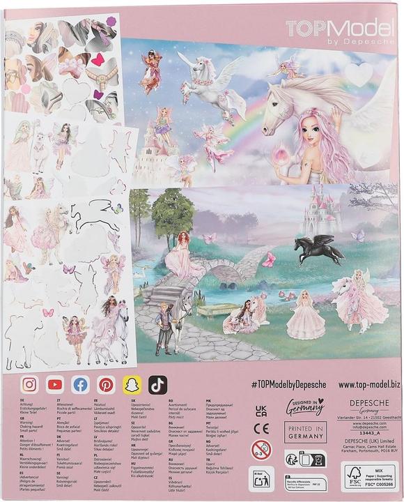 Produktbild Magni DEPESCHE TOPModel Stickerworld VIVA VIOLET