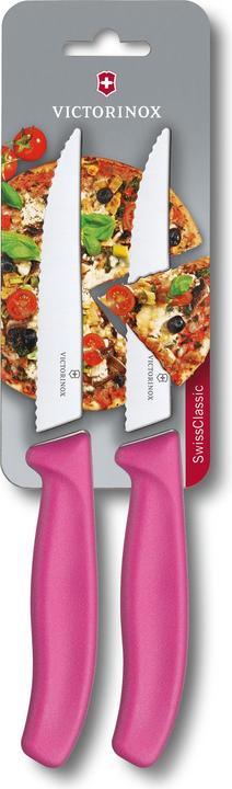 Immagine prodotto Victorinox Coltello classico svizzero, da bistecca e da pizza (2 Pezzo/i, Coltello)