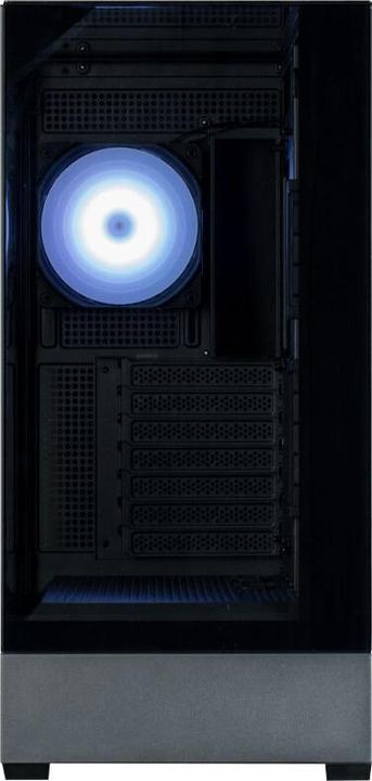 Actual product image Zalman Boitier Moyen Tour ATX P40 Prism RGB avec panneaux vitrés (Noir) (Mini-ITX, ATX)