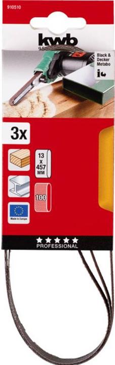 Actual product image kwb Sanding belt (100)