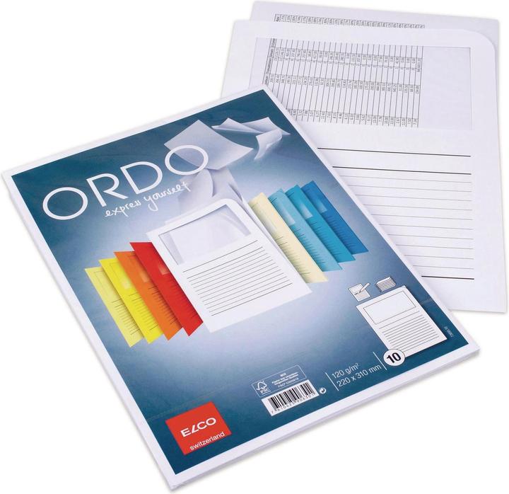 Image du produit Elco Couverture visuelle Ordo classico (A4, 10 x)
