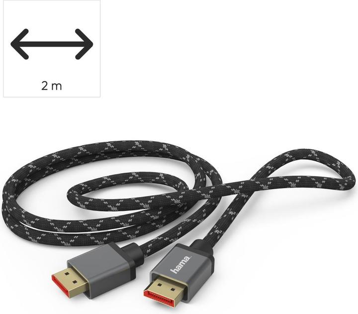 Image du produit Hama DisplayPort — DisplayPort (2 m, DisplayPort)