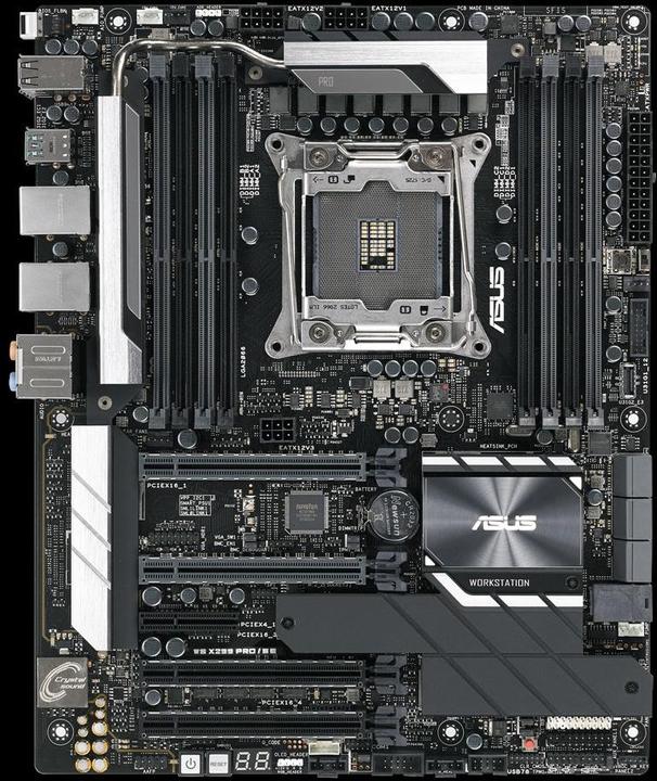Produktbild ASUS WS X299 PRO/SE LGA 2066 ATX Intel® X299 (LGA 2066, Intel X299, ATX)
