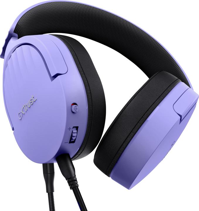 Actual product image Trust Gxt489p Fayzo Headset Purple (Cable)