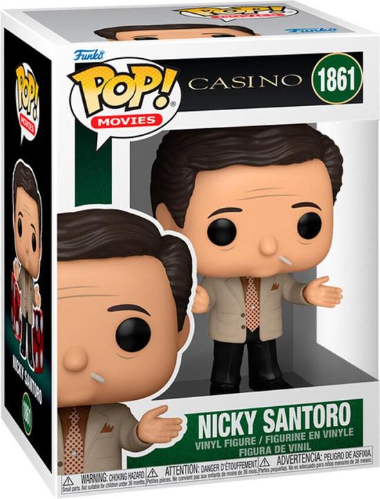 Actual product image Funko Casino POP! movies vinyl figure Nicky Santoro 9 cm