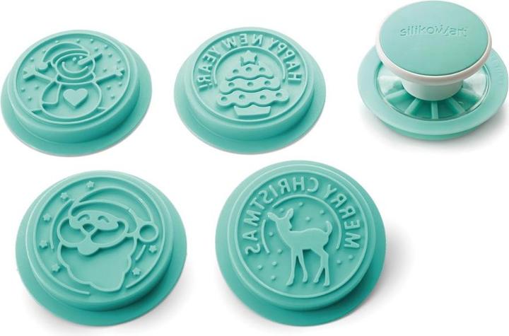 Image du produit Silikomart Xmas Stamp Set 4 Moules en silicone