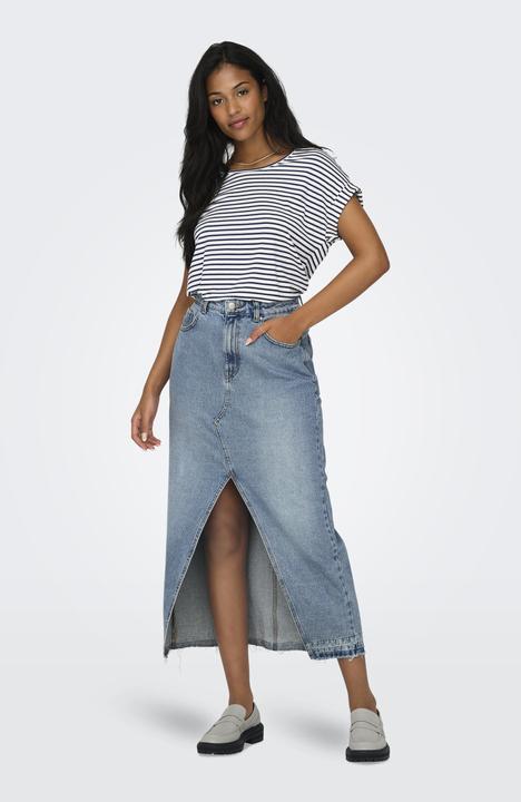 Produktbild Only Hohe Taille Langer Rock Jeansrock (S)