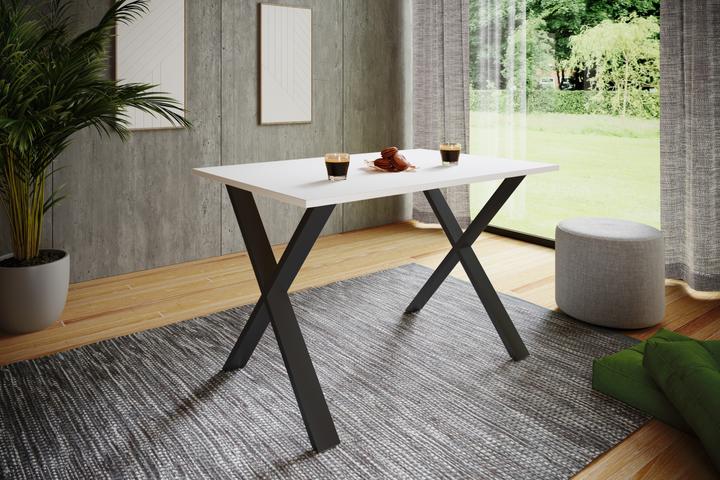 Image du produit VCM Table de salle à manger premium Table de salle à manger en bois "Xona X (140 x 80 x 76 cm)