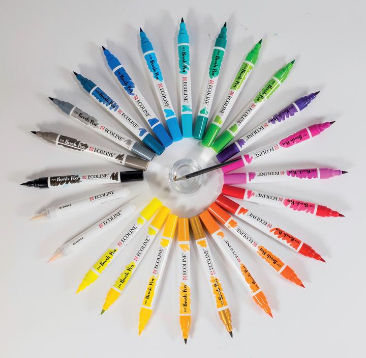 Produktbild Talens Ecoline (Mehrfarbig, 30 x)