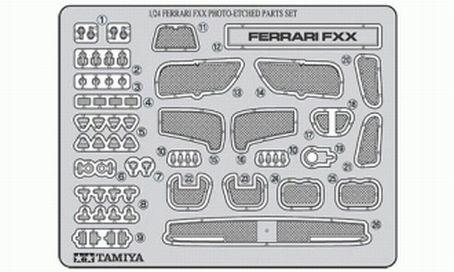 Immagine prodotto Tamiya Parti fotoincise Ferrari FXX