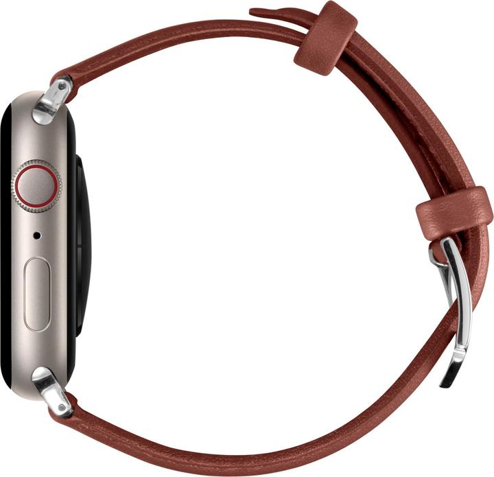 Productafbeelding Spigen Kajuk Apple Watch Lederen Bandje 4/5/6/7/8 / SE 40/41 mm bruin (38 mm, 40 mm, 41 mm, Echt leer)
