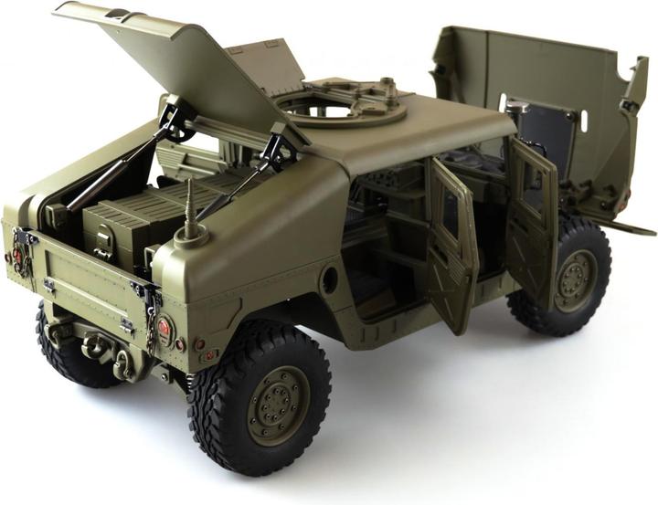 Produktbild Amewi 4x4 U.S. Militär Truck 1:10 Army grün (RTR Ready-to-Run)