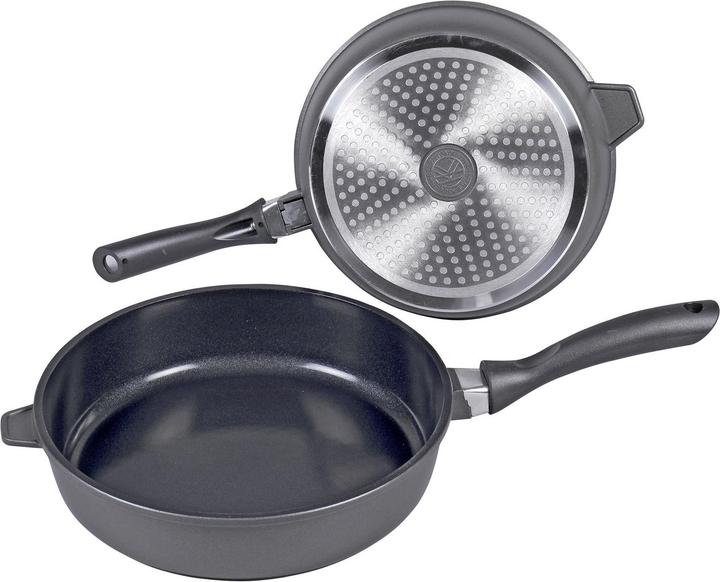 Actual product image Krüger Potsdam casserole Ø28cm (28 cm, Frying pan, Cast aluminium)