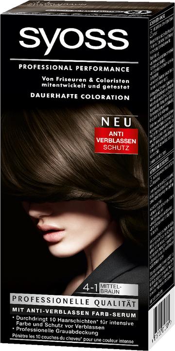 Syoss Color 4-1 (Mittelbraun)